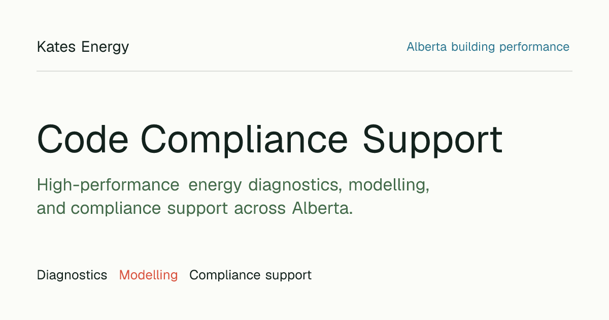Code Compliance Support | Kates Energy